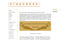 Desktop Screenshot of cinepress.net