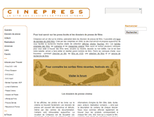 Tablet Screenshot of cinepress.net